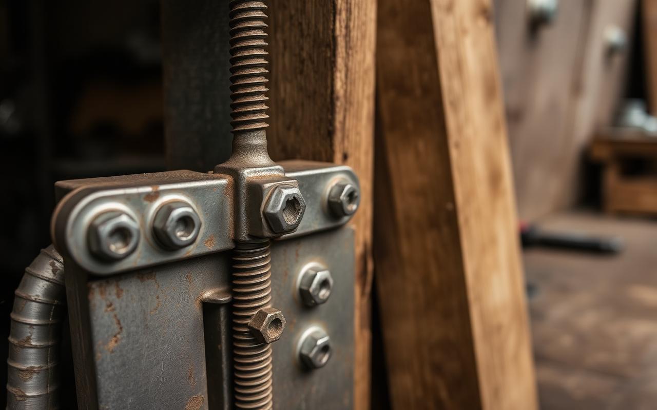 Salt-air corrosion on outdoor metal and HVAC hardware near Hempstead's Long Island coastline