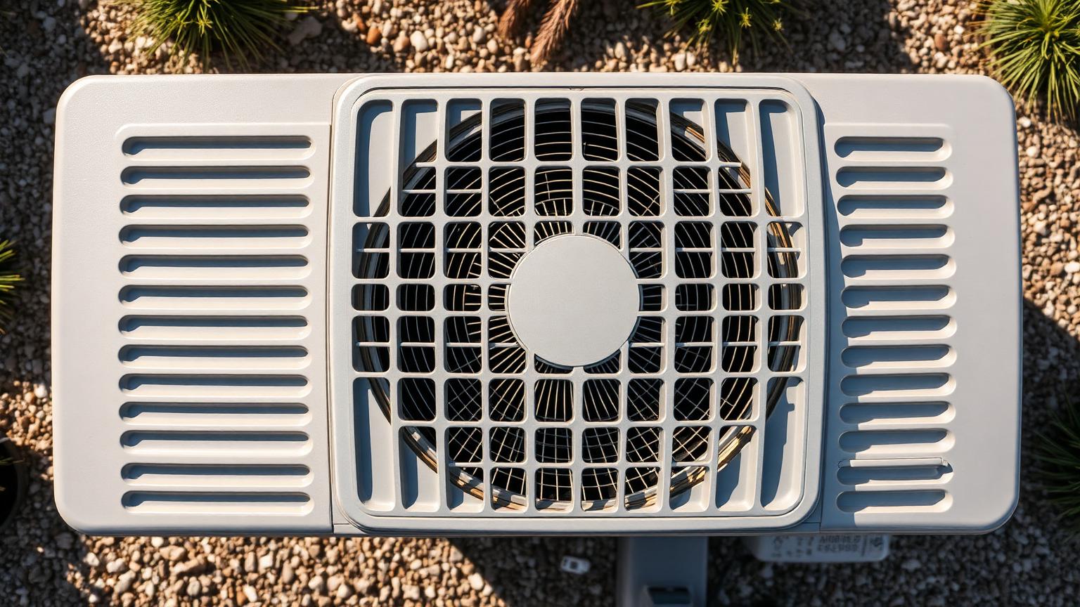 Ductless mini split condenser installed outside a Hillcrest, San Diego bungalow with no existing ductwork
