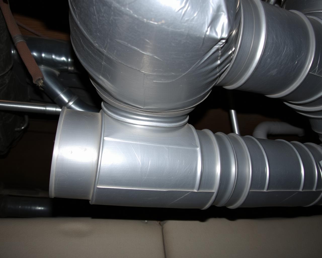 Furnace in a mechanical closet of a Provo rental cottage during a cold Utah Valley winter
