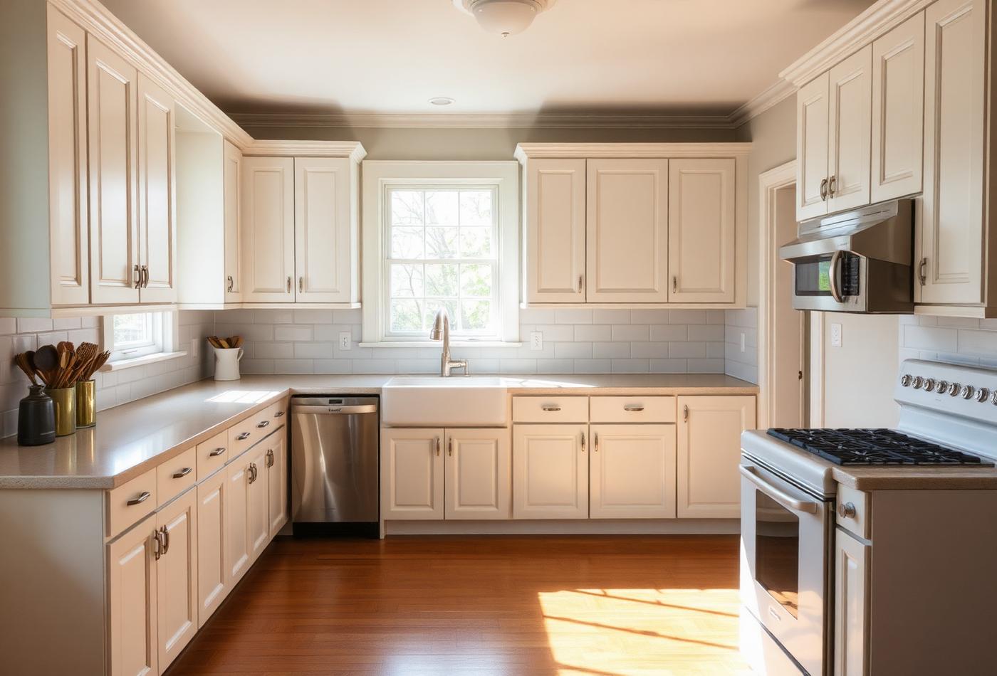 Renovated kitchen in an older Allentown home