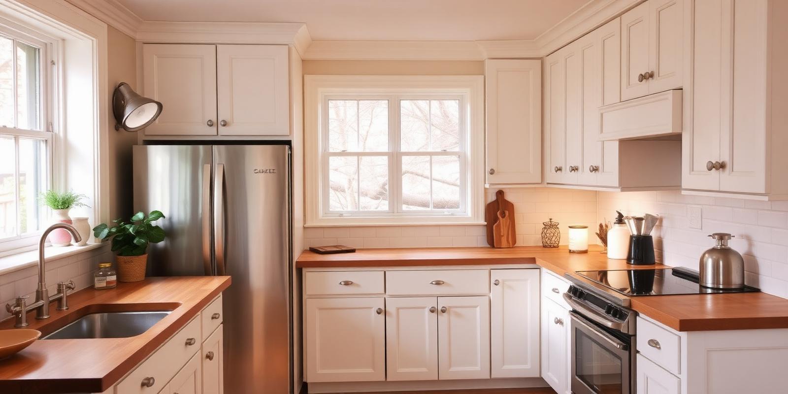 Renovated kitchen in an older Erie home near Little Italy