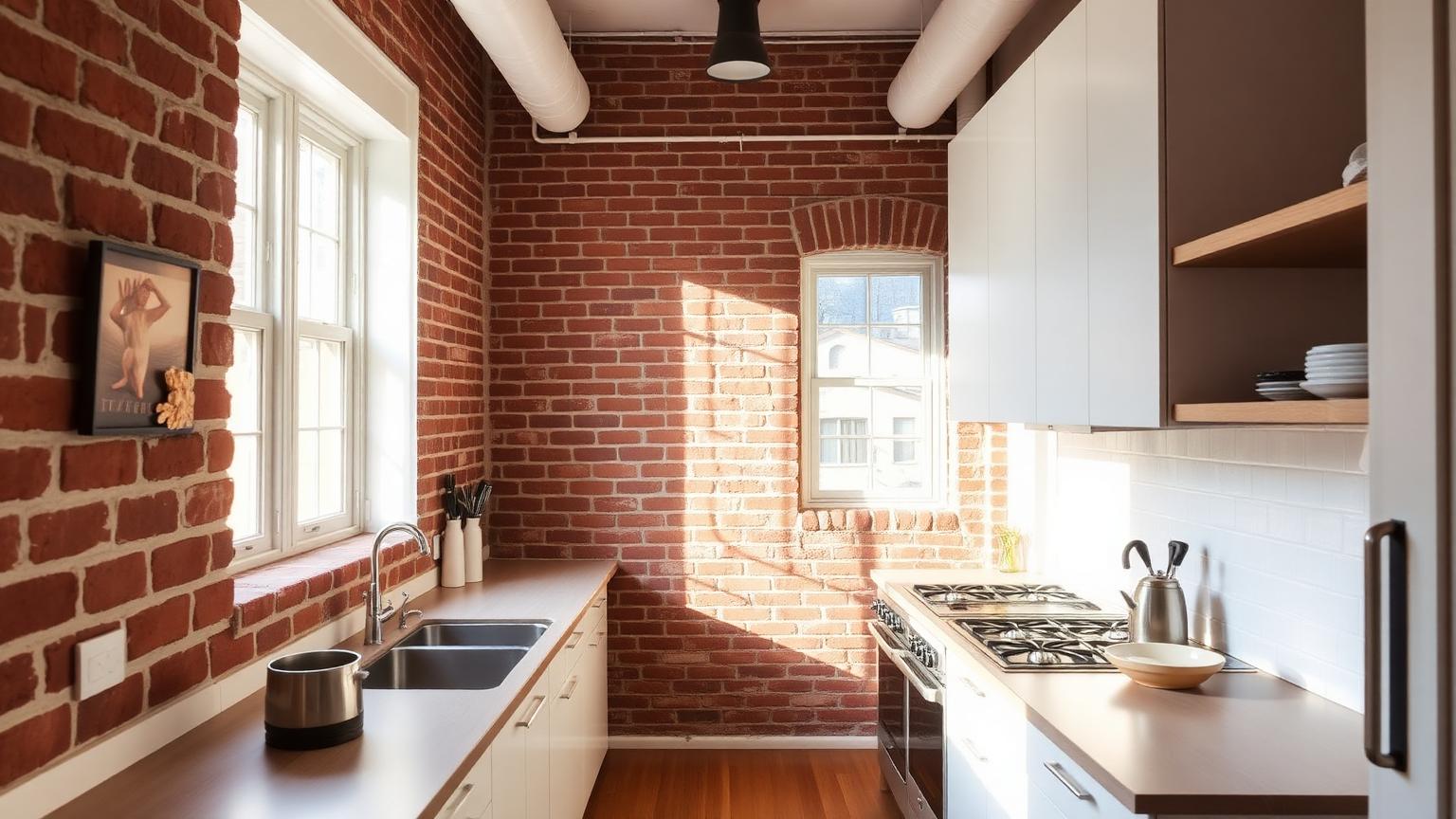 Gut-renovated kitchen in a Philadelphia rowhouse